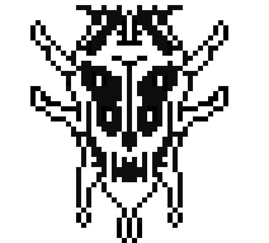 [9664c4] Blank Template (Model: Great!tale Gaster Blaster) 