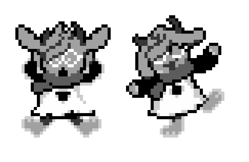 [494b86] Inkrune AU: Ralf the Dark Prince Sprites
