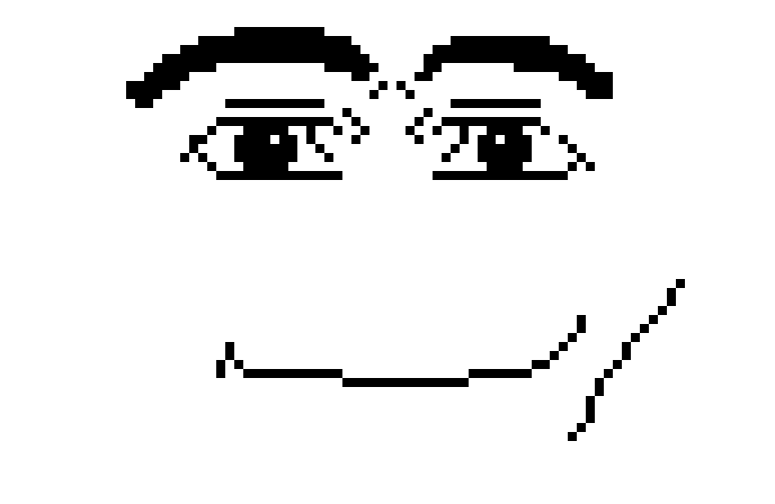 [cc69ce] Man Face