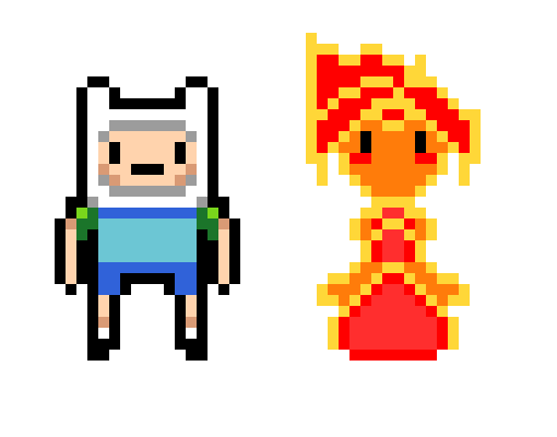 [9664c4] finn and flame