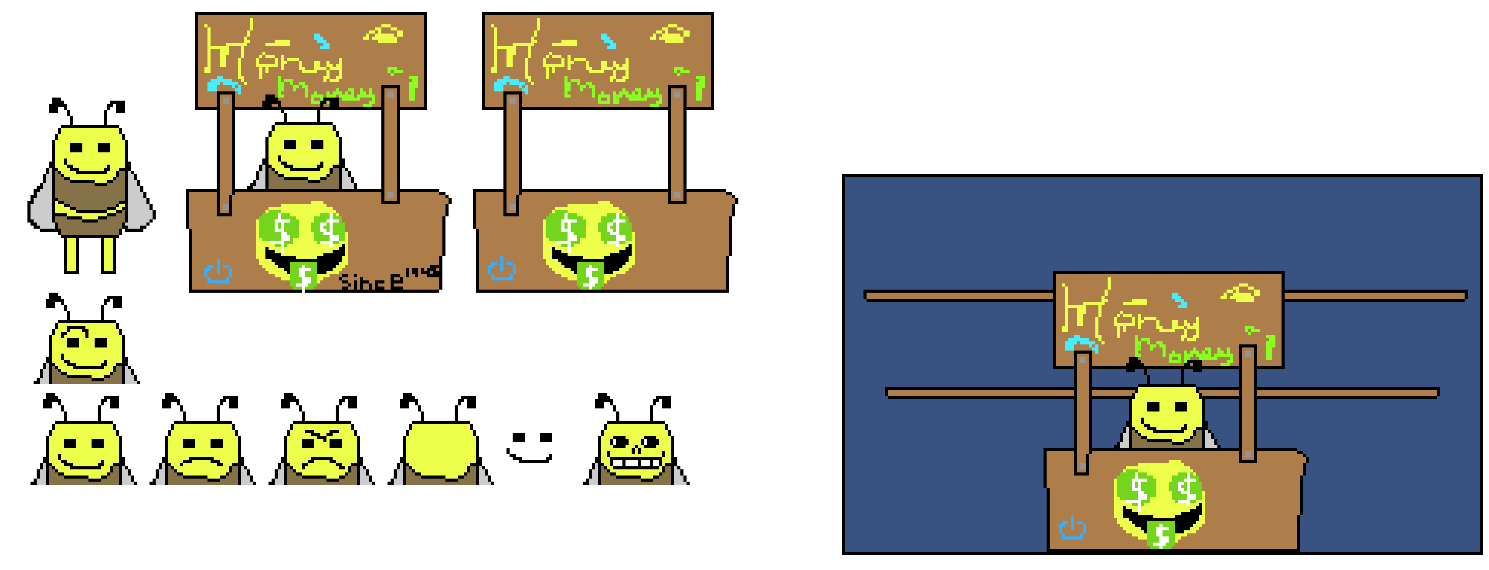 [e21241] Honey Money Shop sprtites n stuff