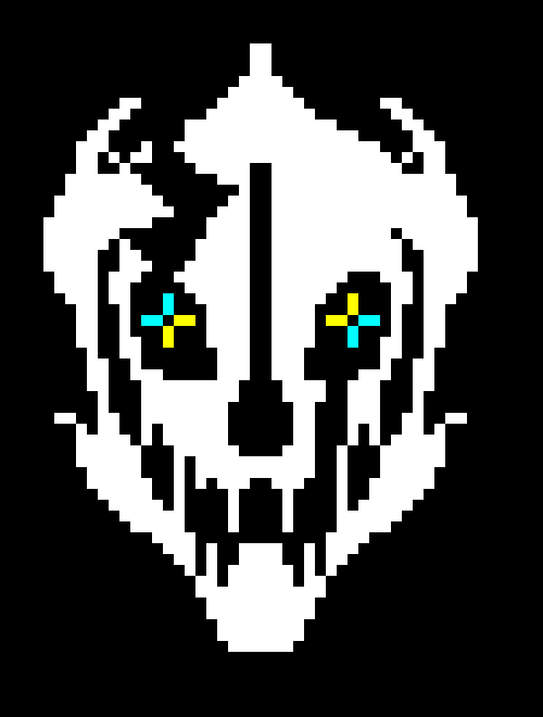 [7b6503] undertale last hope gaster blaster