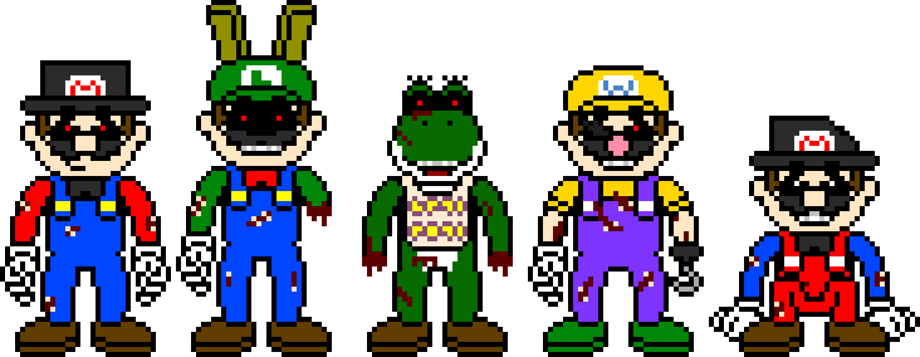 [76237e] Five Nights At Mario's 2 The Rotten/Withered Gang.