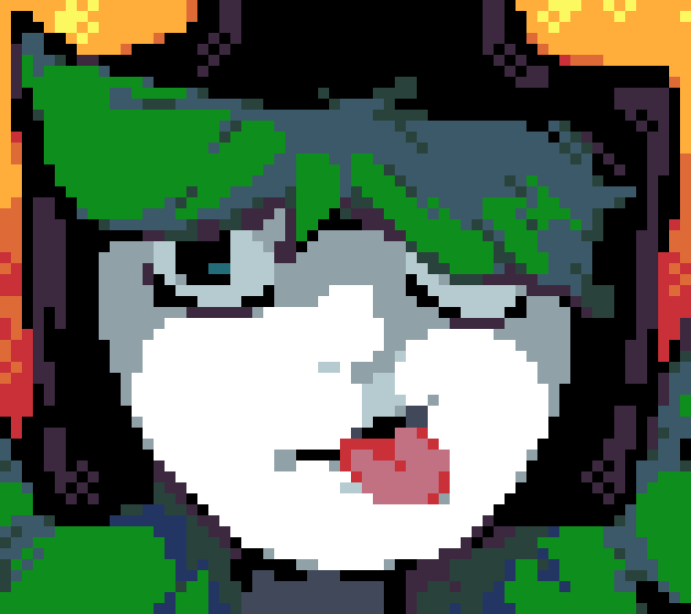 [8426a8] not knowing the functions falls on my commitment to learning tho, it took me like 5 years until i discovered how to use layers at the most basic level, and even then i dont find it useful for pixel art so i do everything on one layer still