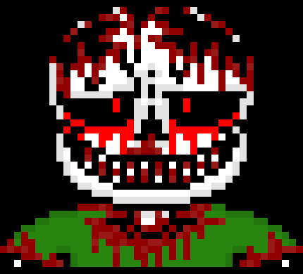 [57dac4] *looks up at him, unaware of the chara eyes he has enabled* w-what...?