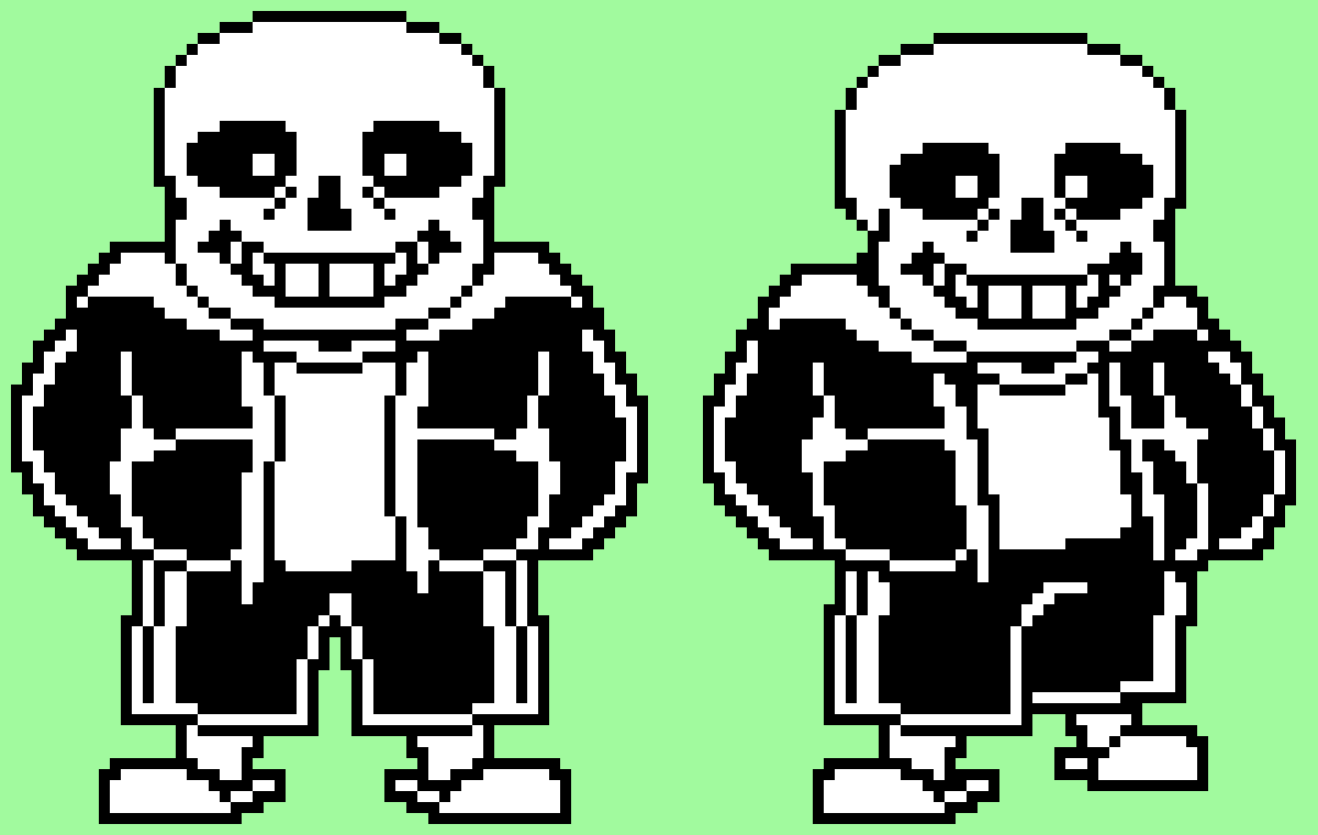 [6dd1ad] new sans sprite