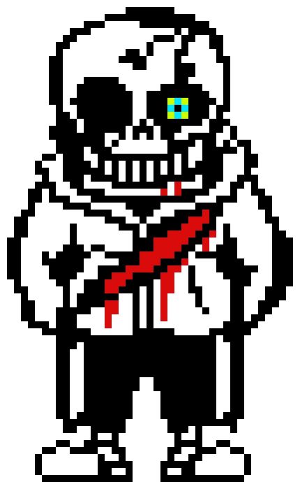 [9664c4] Hard mode Sans Battle Sprite 2
