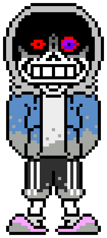 [d6b045] Dust: I know someone who can... Killer: Uh oh... *Obsession Core is infront of Dust now*