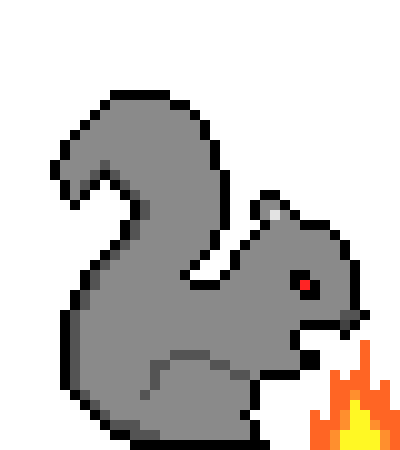 [d354f7] squirrel spot fire