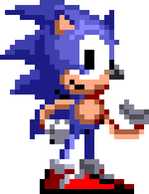 Sonic thumb up