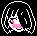 [9f5bb2] Betty Text Box Sprite 19 - Blushed Reassured Looking Away