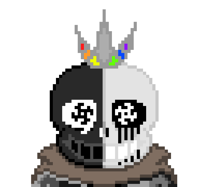 [4076f0] -he appears in the anti-void with error and ink- fools.... -King Multiverse (Cleetus)