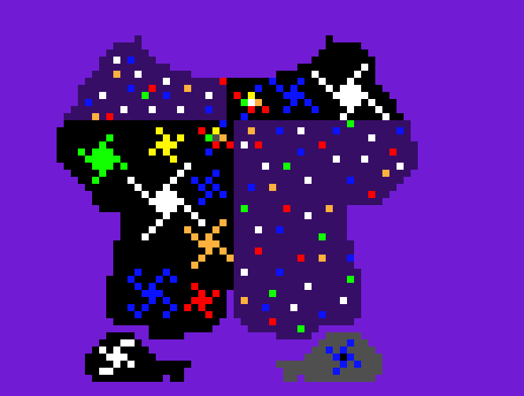 [4c7d6c] DragX0n's Cosmic wear