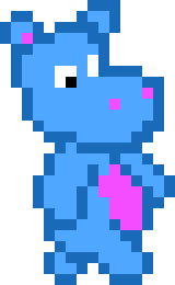 [9664c4] Hippo Walk Cycle 2