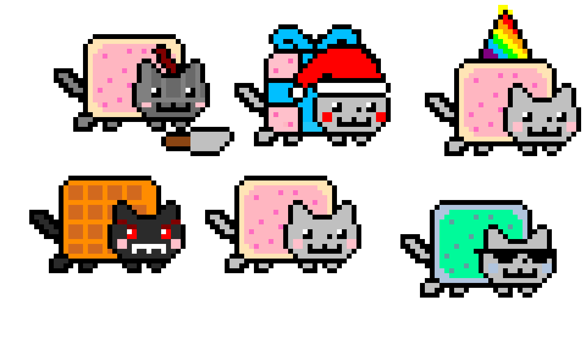 [9664c4] Nyan Cats 1-6