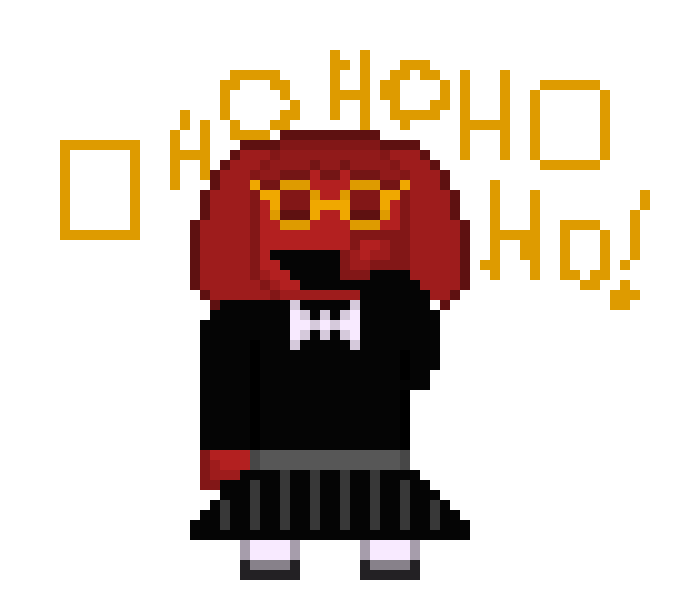 [2b2cca] Wendy hand to face, condescending laugh sprite