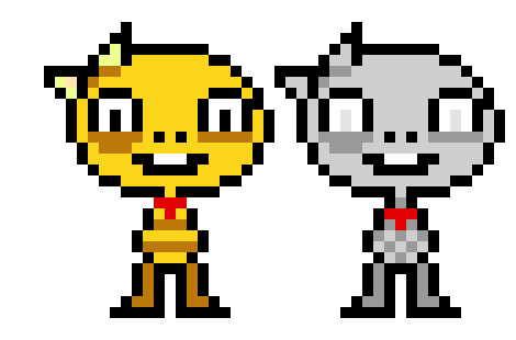 [9664c4] Monster Kid and Goner kid Switchertale