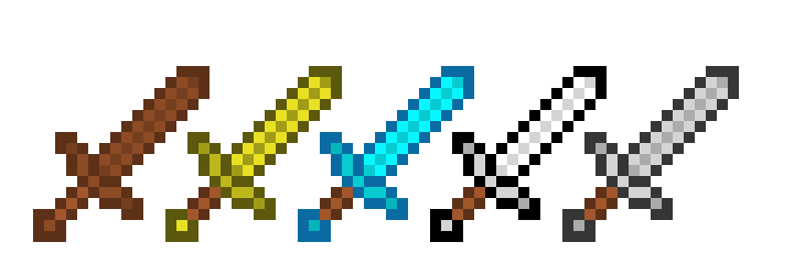 [9664c4] minecraft swords