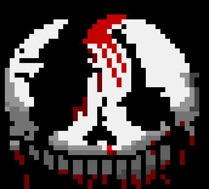 [356235] the skull started bleeding everywhere getting his shoes in blood stains*  -XYZ