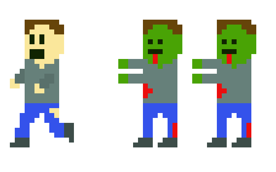 [9664c4] zombie chasing human v2