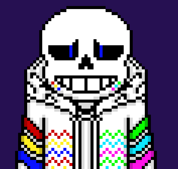 [0ae1f1] *sends a bone through the blaster, so it can't fire*