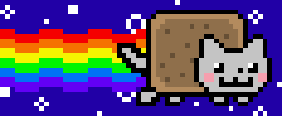 [9664c4] CHOCOLATE NYAN CAT :3