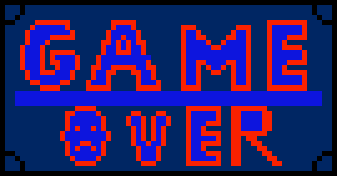 [9664c4] Game Over