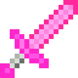 [9664c4] Pink Minecraft Sword!