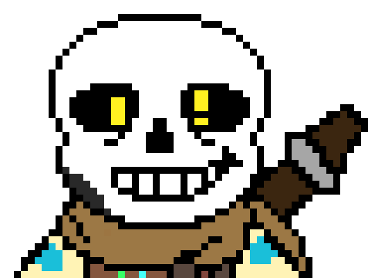 [b9de0d] ok error! hope you get good grades! - skinnny ink!sans