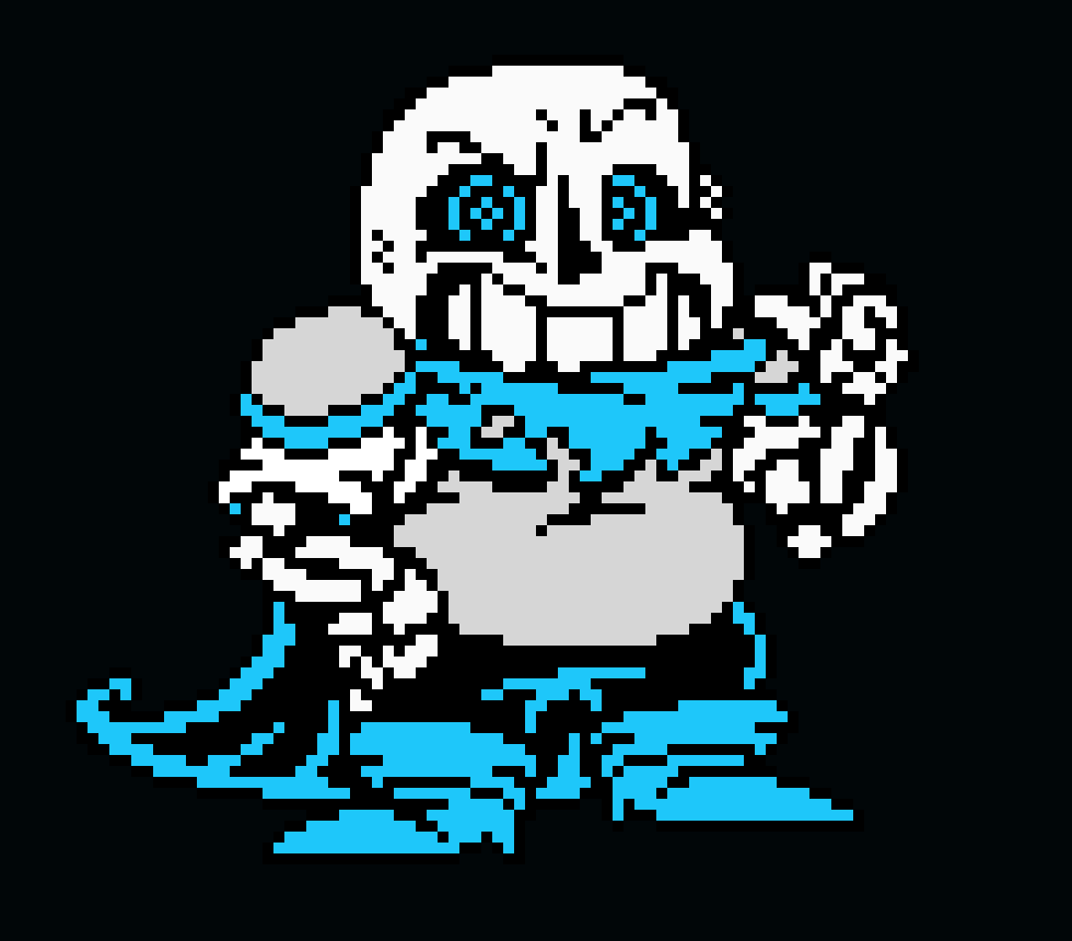 [41aa73] Colored Cannon Underswap Sans Sprite