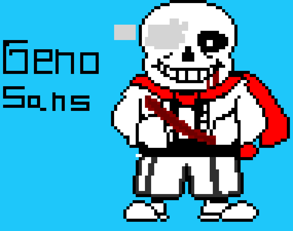 [9664c4] Geno!Sans Sprite (edited)