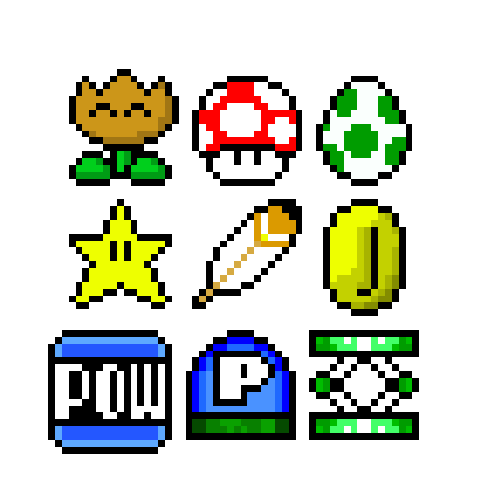 [32be33] SMW Items