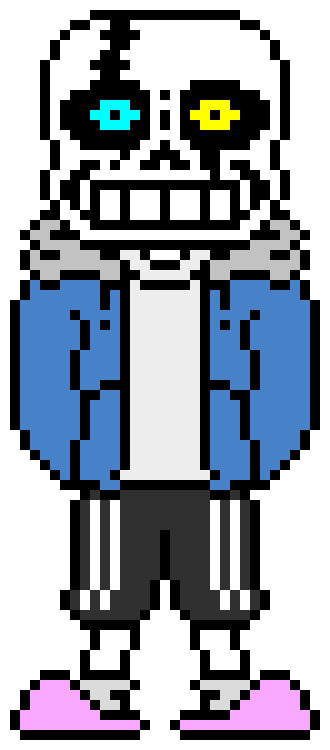 [d6b045] SC! Sans: *Spams Gaster Blasters on Frisk*