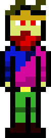 [f943f0] *Warps to a dimension with 2 waterfalls close together to use ice shots on to jump off of