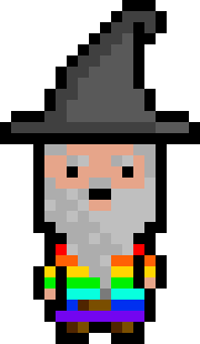 [bb0007] Pixel Wizard Rainbow