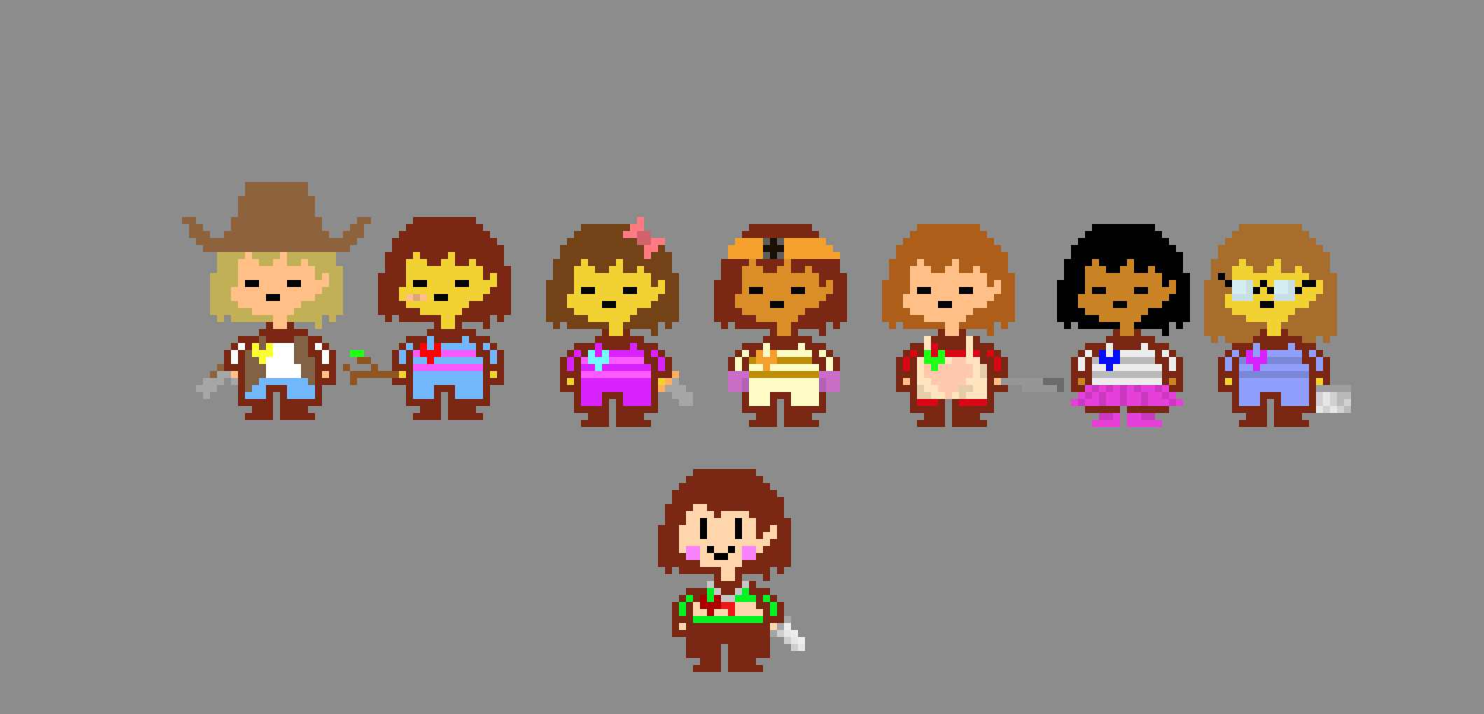 [9664c4] All Humans-Undertale