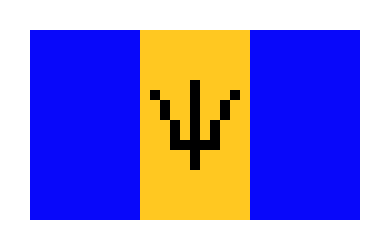 [165392] Barbados flag