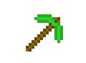 [9664c4] Emerald Pickaxe