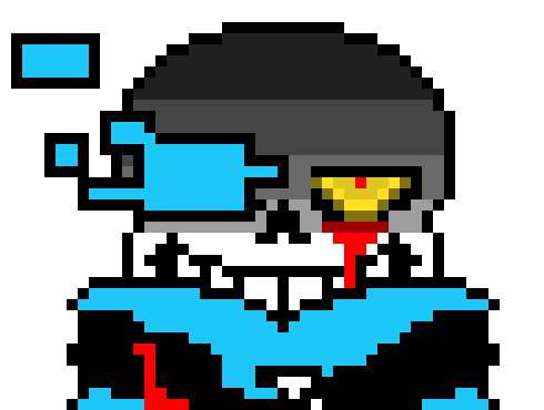 there is no fucking point trying to defend yourself i have seen this exact sprite millions of times in different forms and different characters so dont you even dare say this is original.