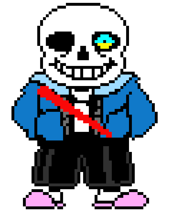 sends a trillion gaster blaster at chara goodnight