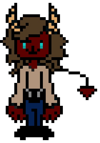 Random demon girl