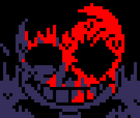 [7ce906] *(He'd appear near whitty.) -HorrorTale Sans