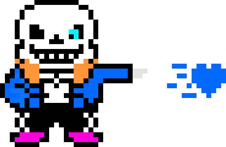 [9664c4] Sans Overworld Sprite (Bad Time)