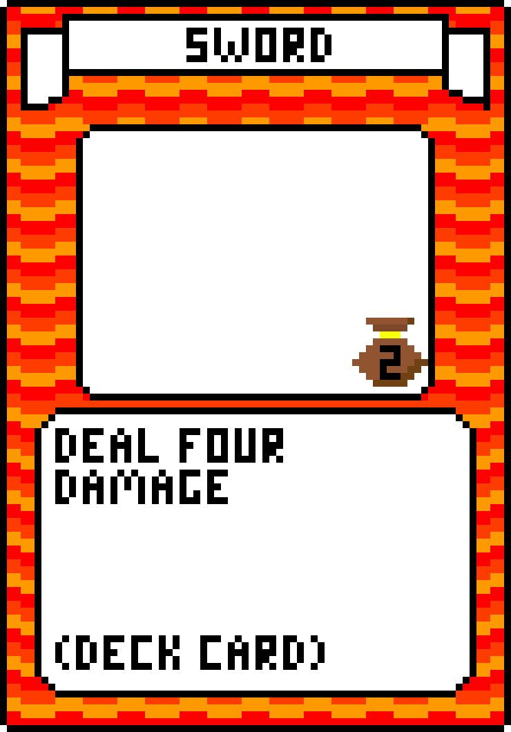 Fire Sword Card