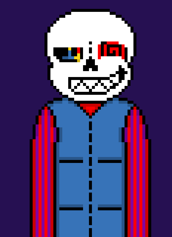 [71fafd] attacking the wrong person, so sad *waves his hand and knives come out of the ground under the sans*