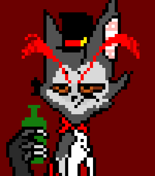 [ae61c8] drinks in  the distance