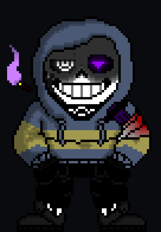 [752b4c] BoarderDust (an old memory): This one was made by Boarder`s best friend, Daithi (Danger`s brother), dying. Daithi`s ghost gave Boarder his powers (the eyes and the cigarette), and corrupted him so that he was evil. -BD