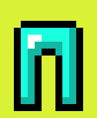 [9664c4] Minecraft diamond leggings