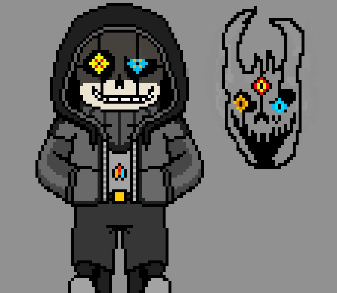 [9664c4] Corrupted Underground(sans when he is being controlled by gaster