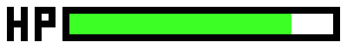 [cff6cb] HP Bar 80%
